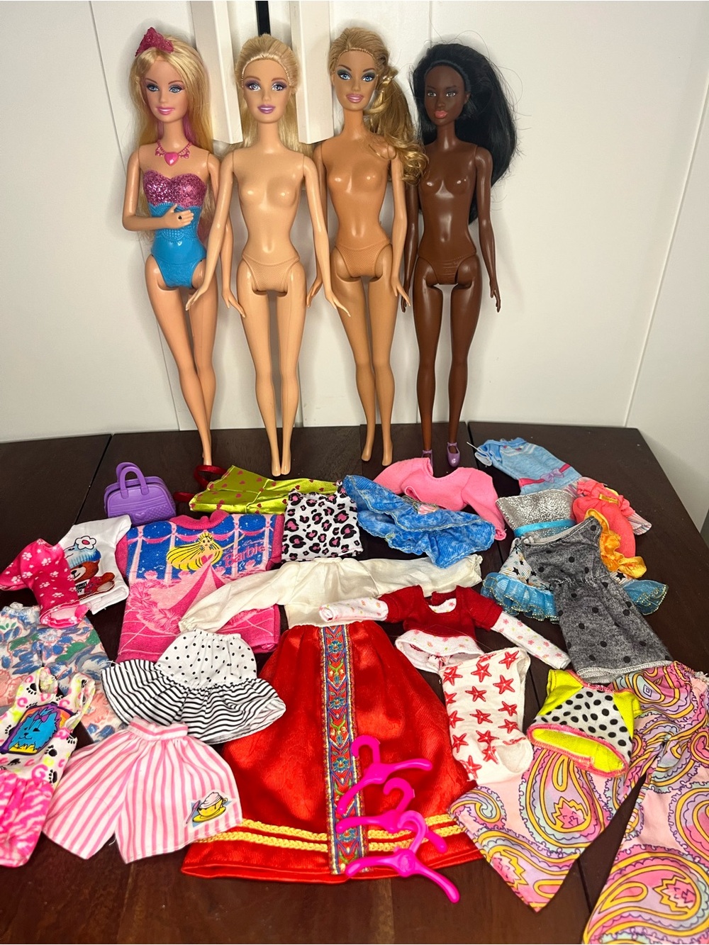 Barbie Dolls and Clothing Lot Popstar, Fashionista, Fiat 300 and Y2K